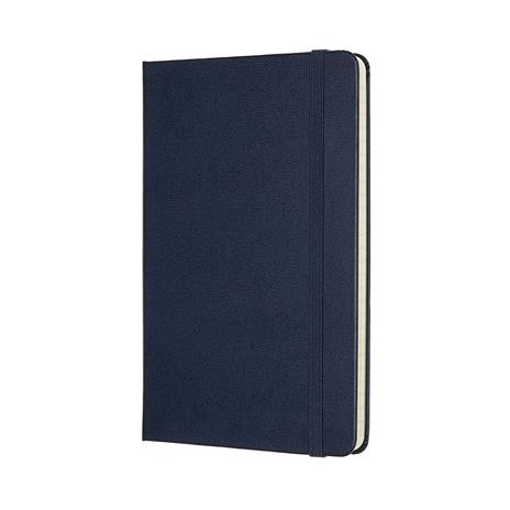 Taccuino Moleskine medium a righe copertina rigida blu. Sapphire Blue - 2