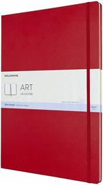 Album per schizzi Art Sketchbook Moleskine A3 copertina rigida rosso. Scarlet Red