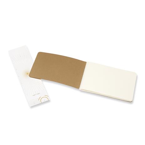 Album per schizzi Art Sketch Album Moleskine pocket copertina rigida beige. Kraft Brown - 3