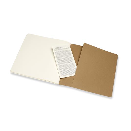 Album per schizzi Art Sketch Album Moleskine quadrato copertina rigida beige. Kraft Brown - 5