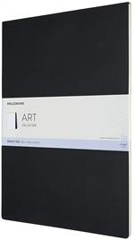 Blocco per schizzi Art Sketch Pad Moleskine A3 copertina morbida nero. Black