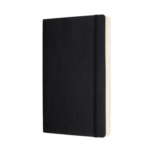 Taccuino Moleskine Expanded large a quadretti copertina morbida nero. Black - 2