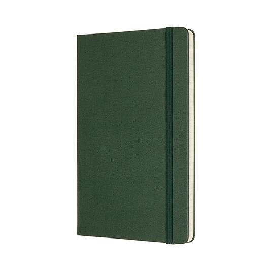 Taccuino Moleskine large a righe copertina rigida verde. Myrtle Green - 2