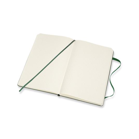 Moleskine - Taccuino Classic a righe verde - Extra Large copertina