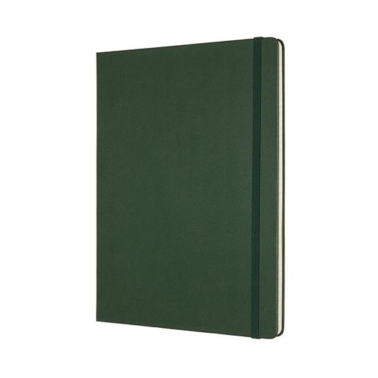 Taccuino Moleskine XL a righe copertina rigida verde. Myrtle Green - 2