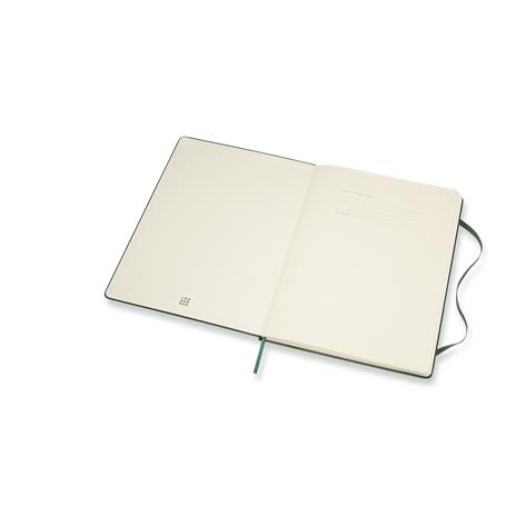 Taccuino Moleskine XL a righe copertina rigida verde. Myrtle Green - 3