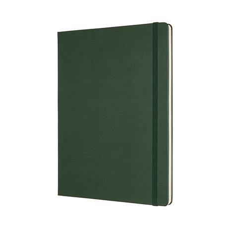 Taccuino Moleskine XL a quadretti copertina rigida verde. Myrtle Green - 2