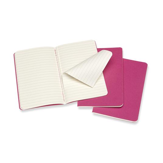 Moleskine: Quaderno Pocket Righe Rosa Kinetic 