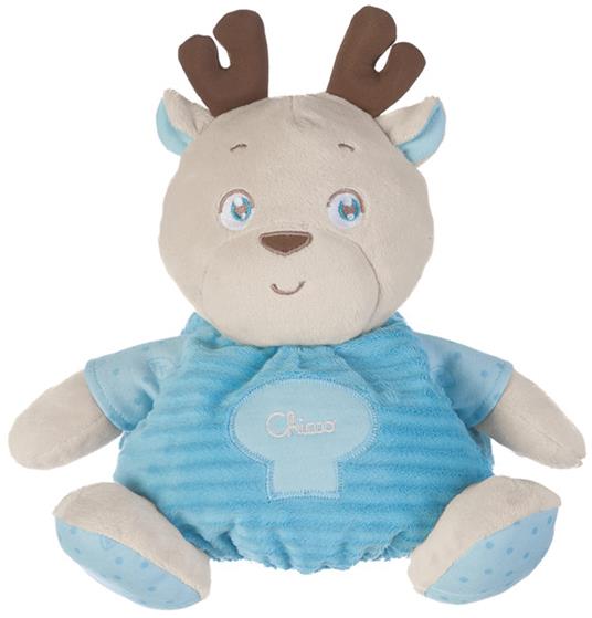 Peluche Renna Azzurra Soft Cuddles Chicco - 2