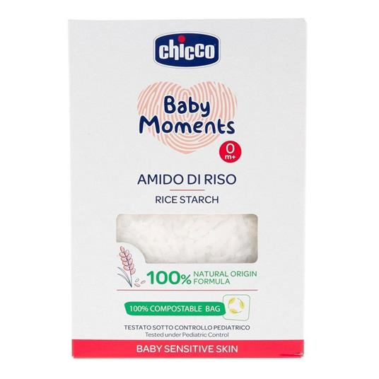 Chicco Amido di Riso Baby Moments Confezione da 250 gr - Artsana - Per la  culla e il passeggino - Giocattoli