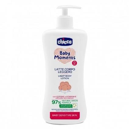 Chicco Baby Moments Latte Corpo Leggero Confezione da 500ml