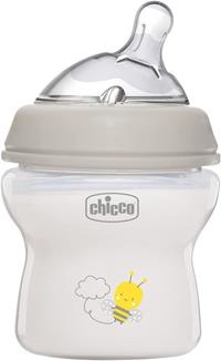 Chicco Biberon Simply fun tettarella mini 1 foro in caucciù 150 ml 0+ mesi  ean:8003670253396