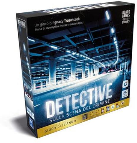 Detective - Edizione Gioco dell'anno - Base - ITA. Gioco da tavolo - 3