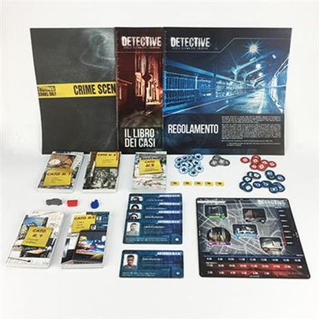 Detective - Edizione Gioco dell'anno - Base - ITA. Gioco da tavolo -  Pendragon - Giochi di ruolo e strategia - Giocattoli