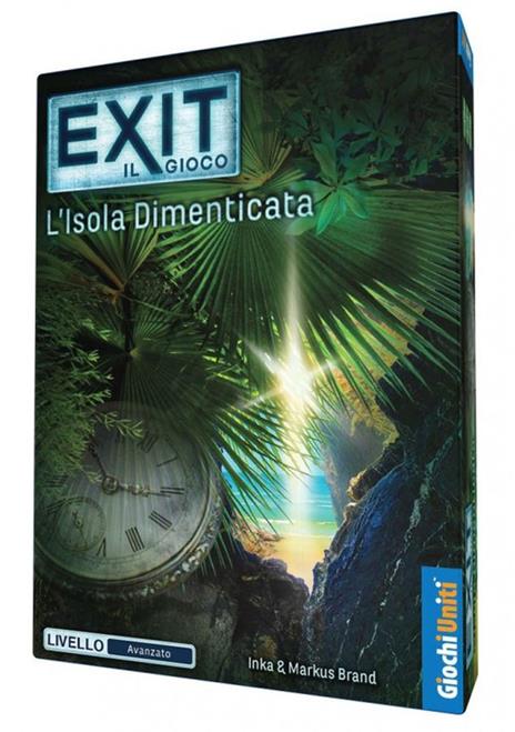 Exit. L'isola Dimenticata. Gioco da tavolo - Giochi Uniti - Giochi di ruolo  e strategia - Giocattoli | IBS