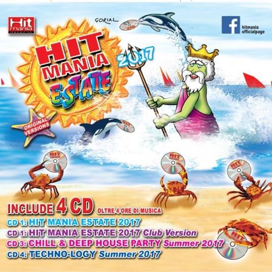 Hit Mania Estate 2017 (Box Set + Rivista) - CD Audio