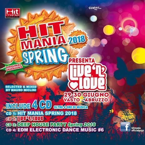 Hit Mania Spring 2018 (Box Set + Rivista) - CD Audio