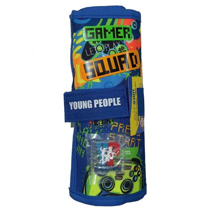 Young People Boy Top Rotolo Free Time Blu