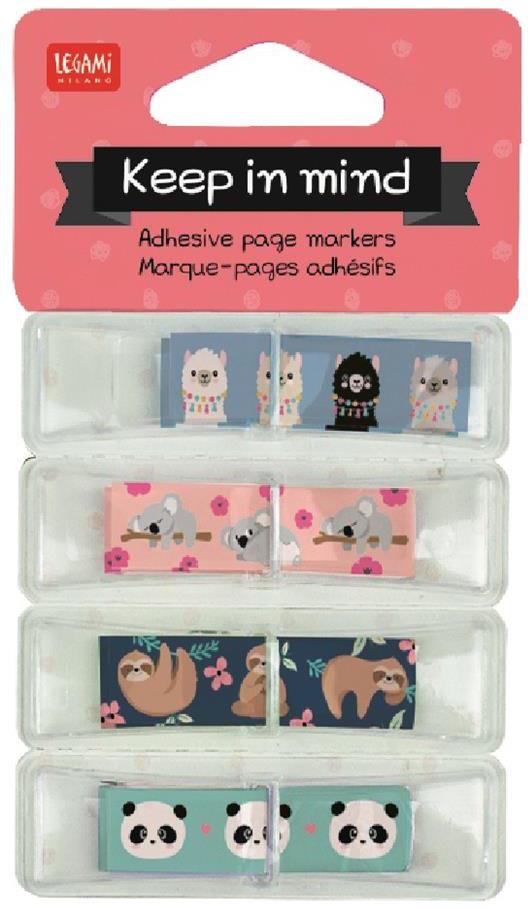 Segnapagina Legami Keep in Mind Page Markers Animali. Animals - Legami -  Cartoleria e scuola