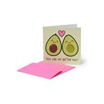 Biglietto d'auguri piccolo Legami Small Greeting Card Avocado