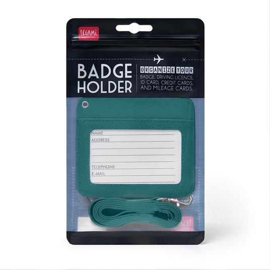 Porta Badge - Petrol Blue - 3