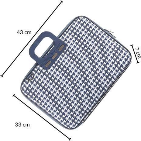 Bombata Laptop Bag 15,6 Inch 43 X 33 X 7 Cm Textile Dark Blue - 4