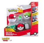 Pokemon Clip N Go Pokeball Cintura (Pk170100 200)