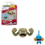 Pokemon: Rei Toys - Battle Figure Pack Serie 2 - Mudkip E Geodude