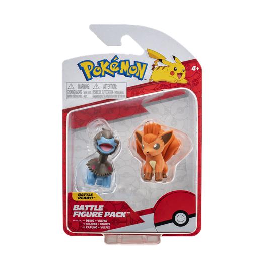 Pokemon: Rei Toys - Battle Figure Pack Serie 3 - Vulpix E Deino