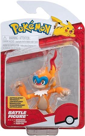 POKEMON- Monferno Battle Figure, Multicolore, PKW3010