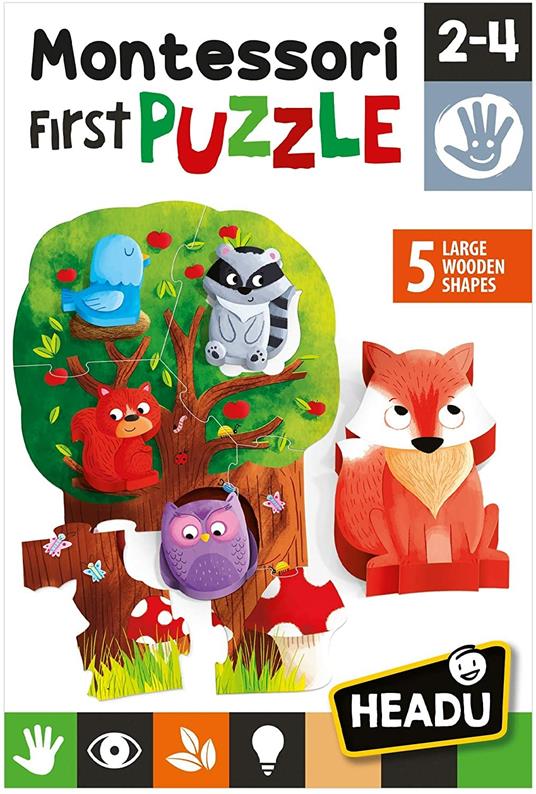 Montessori First Puzzle the Forest - 5