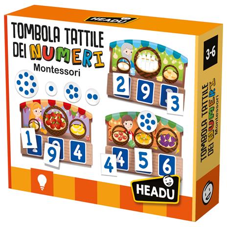 Tombola Tattile dei Numeri Montessori - 3