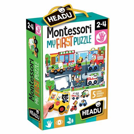 Montessori First Puzzle The City - 3