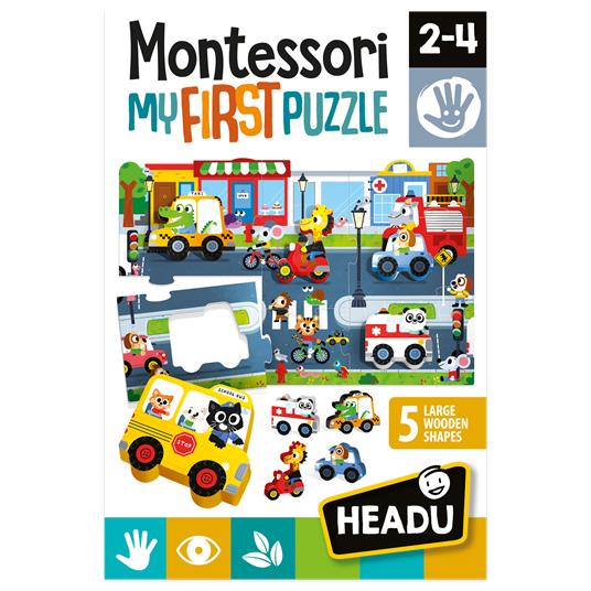 Montessori First Puzzle The City - 5