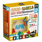 Lavagna di Sabbia Leggo e Scrivo Montessori