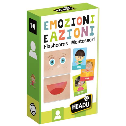 Flashcards Montessori Emozioni e Azioni - 7