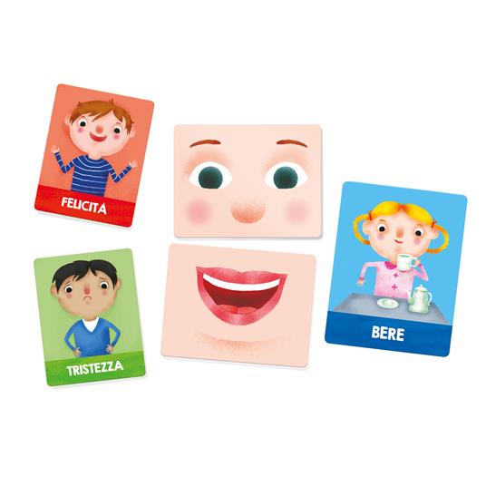 Flashcards Montessori Emozioni e Azioni - 9