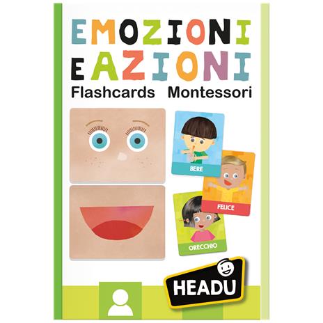 Flashcards Montessori Emozioni e Azioni - 12
