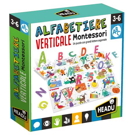 Alfabetiere Verticale Montessori