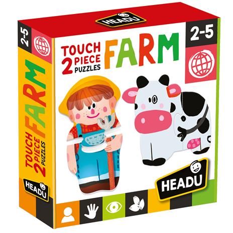 Touch 2 pieces Puzzles Farm - 4