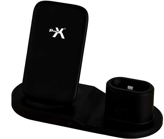 Power X SP-45 Caricatore Wireless 3 in 1 Ricarica Veloce Porta Cellulare  Supporto - Power x - Telefonia e GPS | IBS