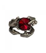 Anello Artiglio Drago Con Pietra Rossa - Pidak Shop