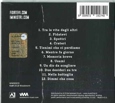 Fidatevi - CD Audio di Ministri - 2