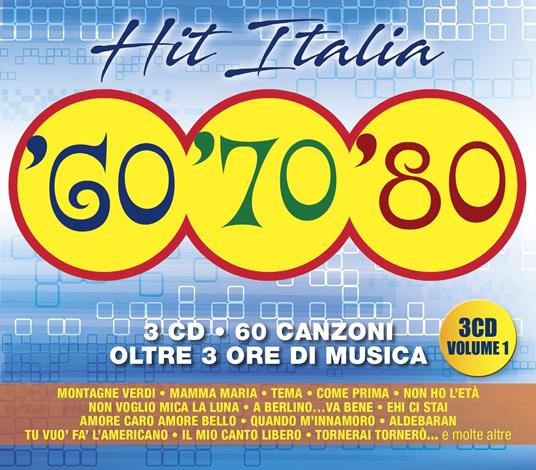 Hit Italia 60 70 80 vol.1 - CD Audio