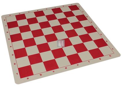 Scacchi Da Torneo In Plastica Colorata Re 9,5 Cm Rosso