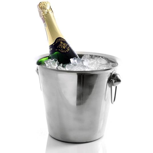 Secchiello Portaghiaccio In Acciaio Per Champagne Vino Spumante Ice Bucket  - ND - Idee regalo | IBS