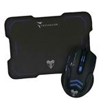 MOUSE + TAPPETINO GAMING   TM-M016-BL - GARANZIA ITALIA 2 ANNI - SPEDIZIONE GRATUITA