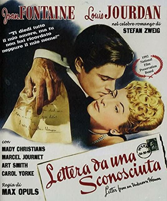 Lettera da una sconosciuta (Blu-ray) di Max Ophüls - Blu-ray