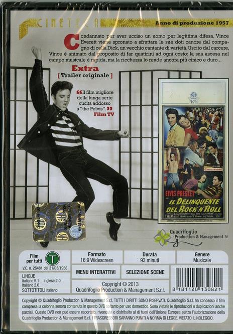 Il delinquente del rock'n roll (DVD) di Richard Thorpe - DVD - 2
