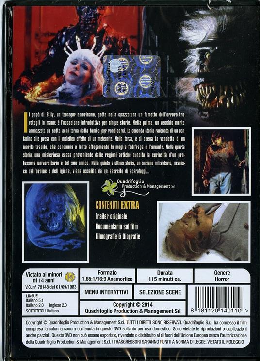 Creepshow (DVD) di George A. Romero - DVD - 2